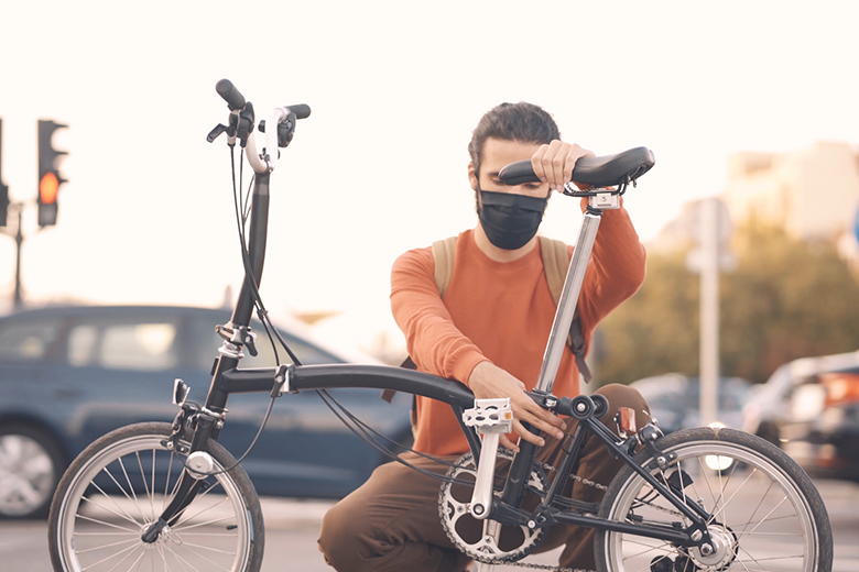 Gelenksystem für faktabre Fahrräder